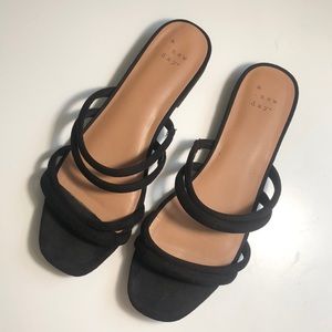 a new day Sophia Strappy Sandals Low Heel Flat